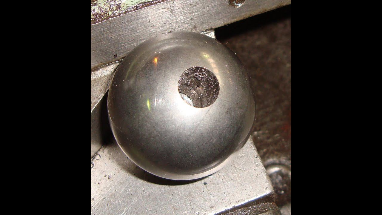 Чем просверлить шарик от подшипника смотреть онлайн