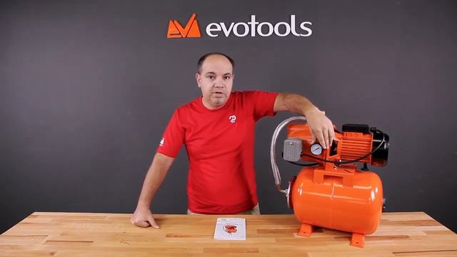 Hidrofor Evosanitary Jet 150L 1099 1100W, 24L, 54 L/min, corp pompa fonta смотреть онлайн