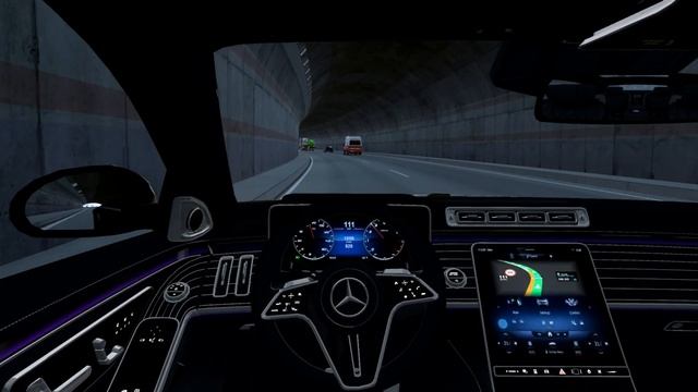 2024 Mercedes-Maybach S-Class - Euro Truck Simulator 2 смотреть онлайн