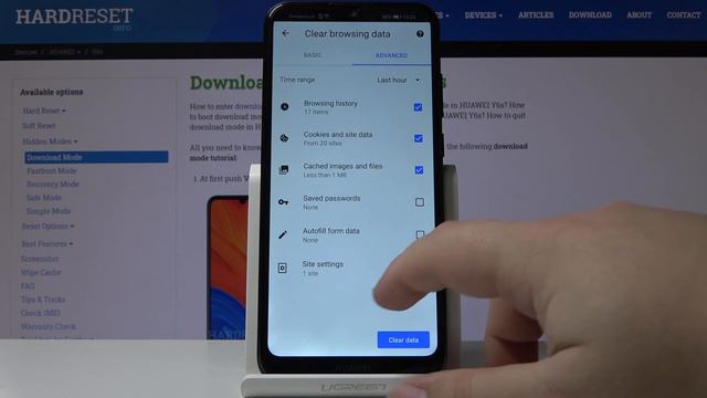 How to Clear Browser in HUAWEI Y6s – Clear Browsing History смотреть онлайн