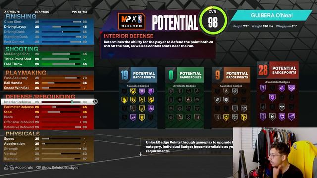 A BUILD do SHAQUILLE OʽNEAL é a MAIS TÓXICA do NBA 2k23 ☣️ смотреть онлайн