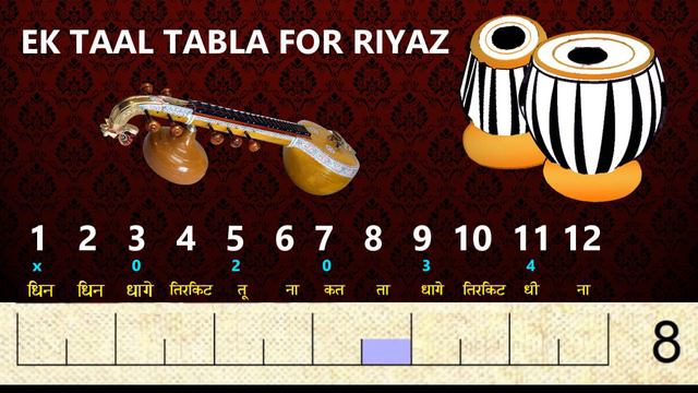 EkTaal Tabla Loop |  #ek_taal_tabla