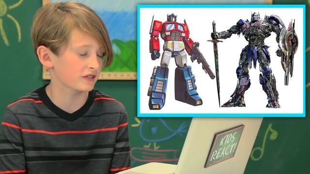 Kids React to Old Transformers Vs. New Transformers смотреть онлайн
