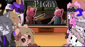 Пигги реакция на тт #piggybook2 #пигги #роблокс