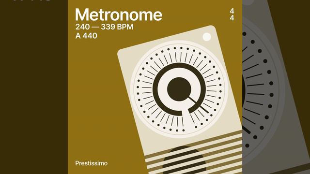 Metronome - 4/4 - 240 BPM - Prestissimo смотреть онлайн