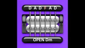 Perfect Guitar Tuner (Open Dm = D A D F A D)