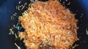 Тушеная капуста с гречкой | Очень вкусно!