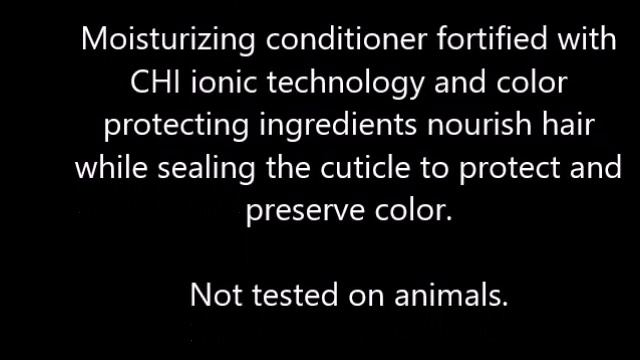 CHI Ionic Color Protector Moisturizing Conditioner 12 fl oz смотреть онлайн