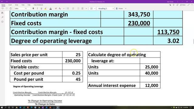 Degree of Leverage Problem 1 522 Corporate Finance смотреть онлайн