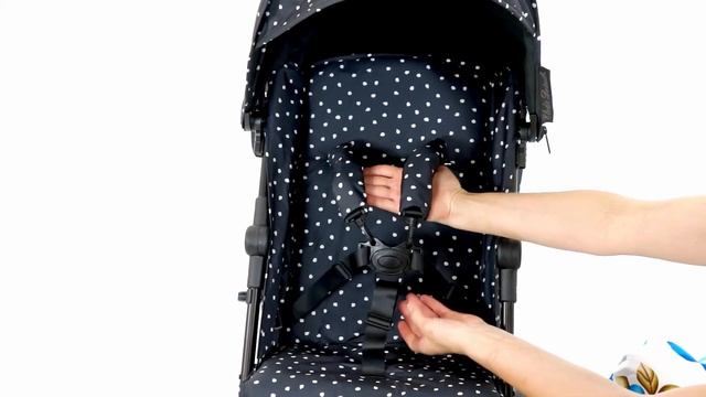 Прогулочная коляска Elodie Details Stockholm Black Dots. Коляска для прогулок Элоди Дитэйлс. купить смотреть онлайн