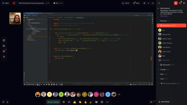 Scala.js like JSON facade live coding (Unconference) смотреть онлайн