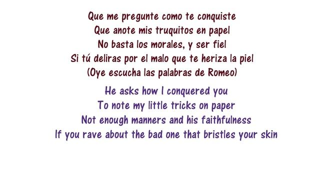 Aventura - El Malo - Lyrics English and Spanish - The bad one - Translation & Meaning смотреть онлайн