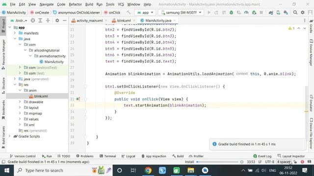 How to to Build Animations in Android Studio | Learn to build Animations in Android Studio (2022) смотреть онлайн