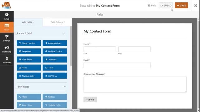 How To Add A Contact Form to WordPress (The Easy Way) смотреть онлайн