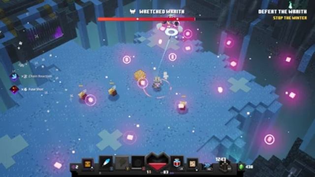 Minecraft Dungeons: Creeping Winter Lonely Fortress смотреть онлайн