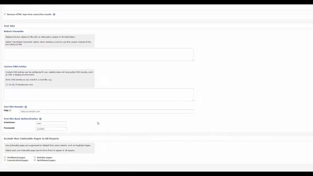 DeepCrawl Tutorials | Test Vs Live Crawl