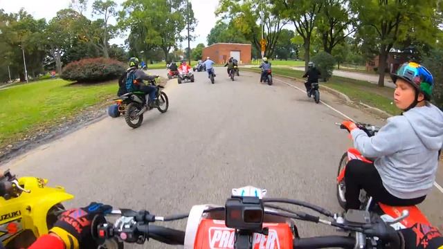 THE MOST WILD RELL RIDE OUT EVER ! | BRAAP VLOGS смотреть онлайн