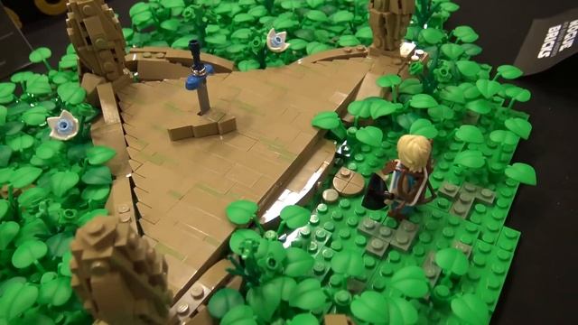The Legend of Zelda: Breath of the Wild House and Scenes in LEGO смотреть онлайн