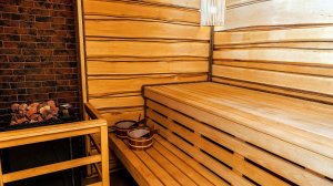 ОТДЕЛКА парилки в БАНЕ внутри, материалы: дерево, камень, плитка, герметики и чем отделать у печки