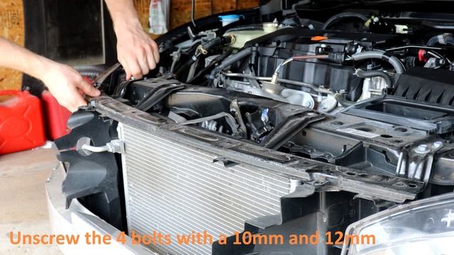 Honda Civic (10th Gen) – Replace A/C Condenser and Recharge System (AC Condenser, Front Bumper) смотреть онлайн