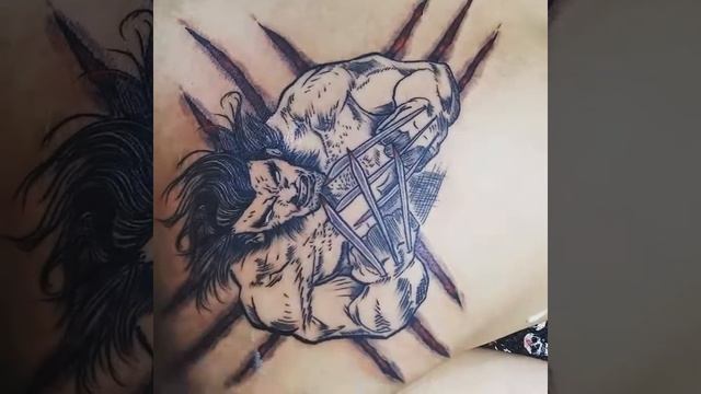 Tattoo wolverine смотреть онлайн