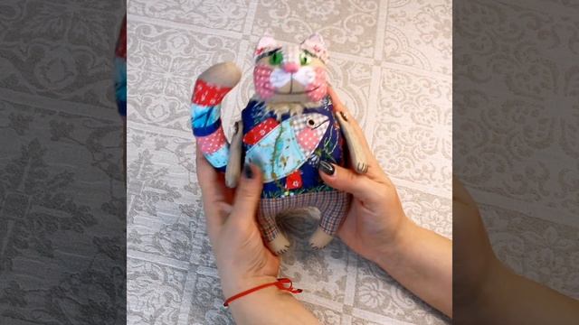 Кот Сафрон игрушка ручной работы смотреть онлайн