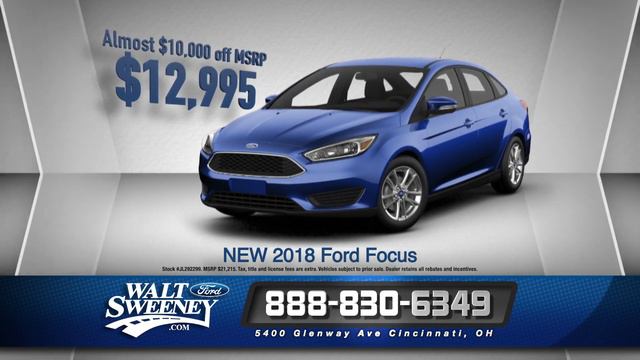 NEW Ford Focus BUY for $12,995 ZERO Down $171/month смотреть онлайн