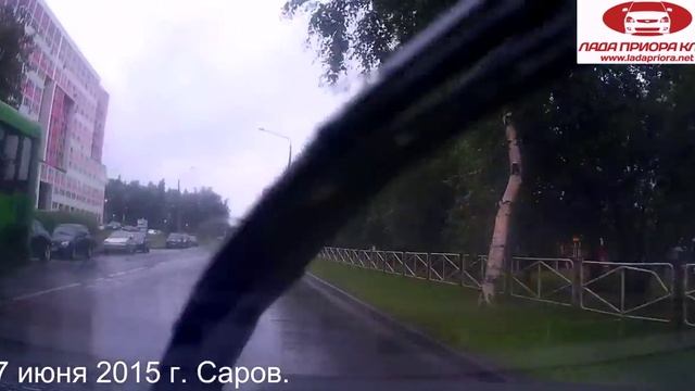 Езда в Сарове - Занесло на повороте смотреть онлайн