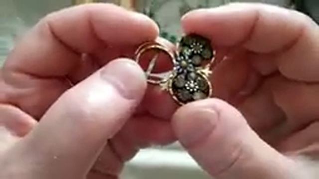 119. Лот с винтажными украшениями. Лом окончание распаковки. смотреть онлайн