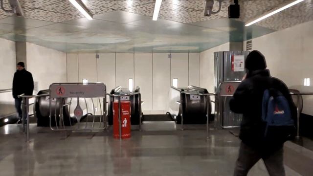 Поездка на метро | ЭД4М на Казанском направлении смотреть онлайн