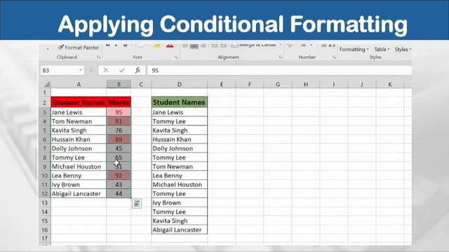 ICT G9 U3L1 Spreadsheet How to use advanced Formatting in Excel Part1 смотреть онлайн