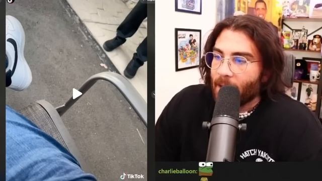 Woman Films Co-worker Refusing to Take No for an Answer Tiktok | Hasanabi Reacts смотреть онлайн