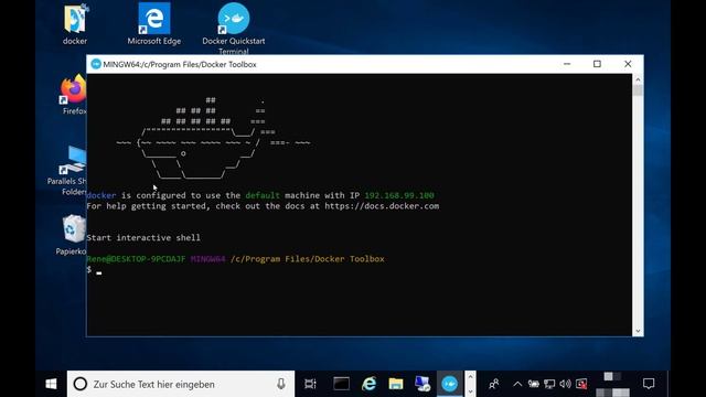 Docker Installation in Windows TUTORIAL GERMAN DEUTSCH смотреть онлайн