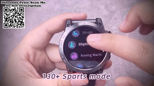 NORTH EDGE 2023 New GPS Watches Men Sport Smart Watch HD AMOLED Display Review, Unboxing Aliexpress смотреть онлайн