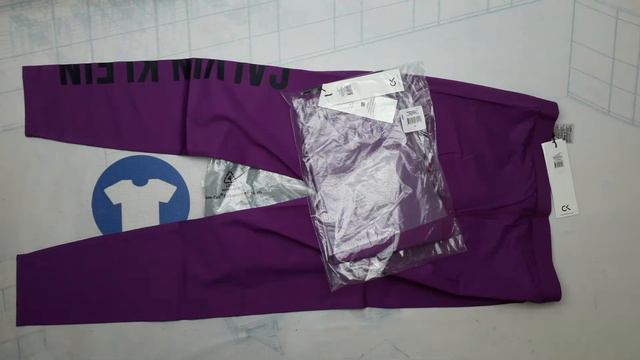 9004 CALVIN KLEIN фитнес одежда женская сток 4 пак 13.9€/шт 10шт