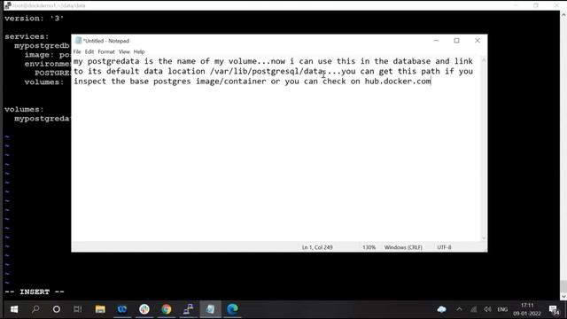 #DOC17 How to create persistent storage for db using docker compose #docker #kubernetes смотреть онлайн