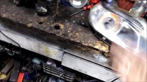 Geely MK-Cross Меняем штатные линзы на morimoto 2,5D