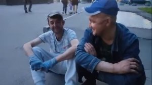 Я , показываю правду . Москва. Савёловский . Бомжи . Бездомные .