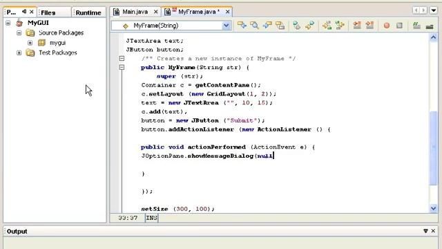 Работаем с GUI JTextArea. Урок 150 смотреть онлайн