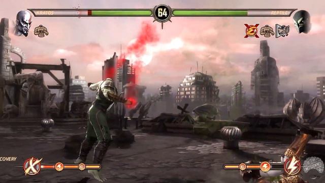 KRATOS vs REPTILE HEADLESS Kombat! | Mortal Kombat PS5 Gameplay смотреть онлайн