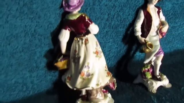 Фарфоровые статуэтки Германия смотреть онлайн