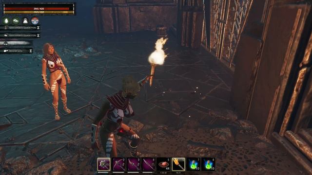 Conan Exiles Age of Sorcery-Isle of Siptah.Выживание без брони официальный сервер.7 смотреть онлайн