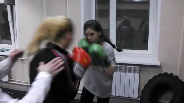Тренировка по боксу на Владыкино. 14 января 2014. смотреть онлайн