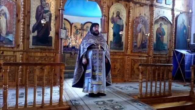 Неделя 3-я Великого поста Крестопоклонная. Проповедь протоиерея Димитрия Старшинина. 11.03.2018 смотреть онлайн