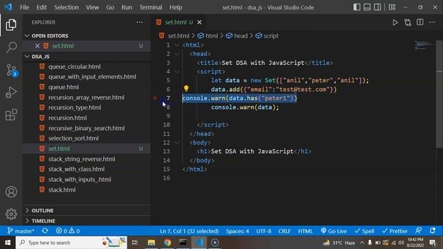 DSA with JavaScript in Hindi #33 SET Data Structure in JavaScript | Data Structure смотреть онлайн