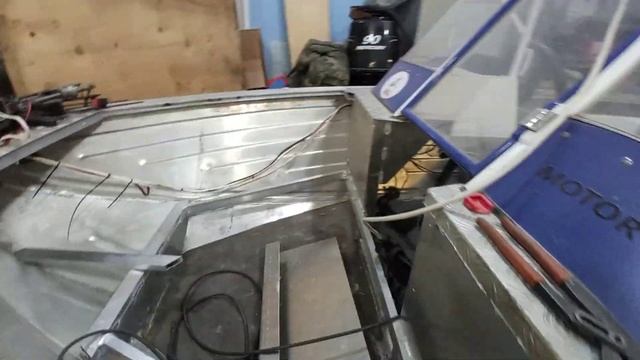 Делаем топливный бак в нос лодки Салют 430 смотреть онлайн