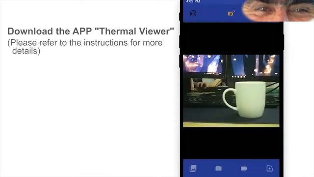 Attachment thermal imager for your smartphone Приставка тепловизор смотреть онлайн