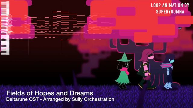 Deltarune - Fields of Hopes and Dreams Epic Orchestra смотреть онлайн