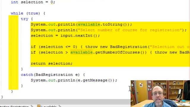 Java Programming - Lecture 5 - Arrays, Loops, Exceptions смотреть онлайн