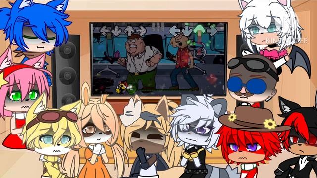 Sonic Characters React To FNF VS Darkness Takeover | Corrupted Family Guy Glitch // GCRV // PART 2 смотреть онлайн